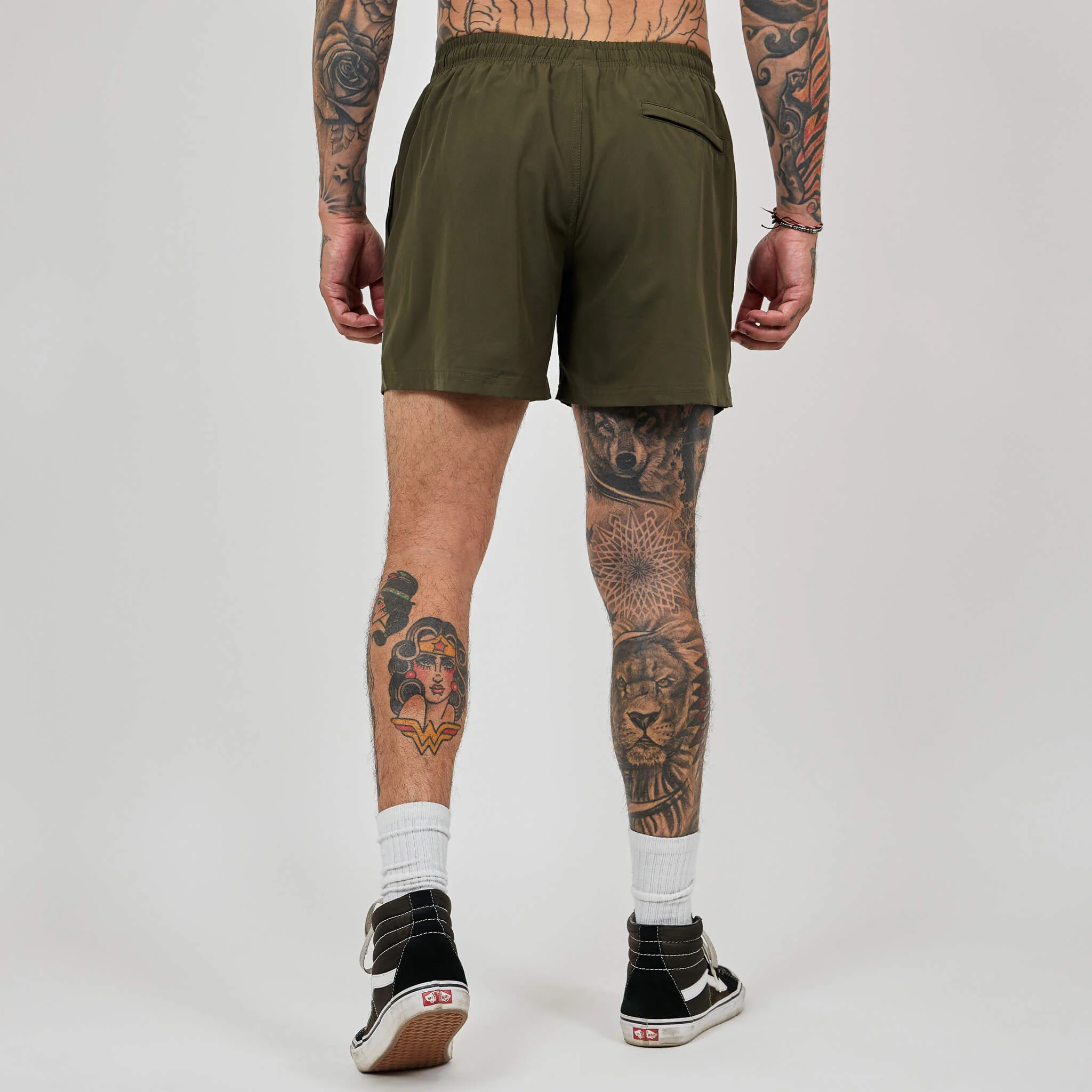 Olive Shorts 5 Olive Shorts