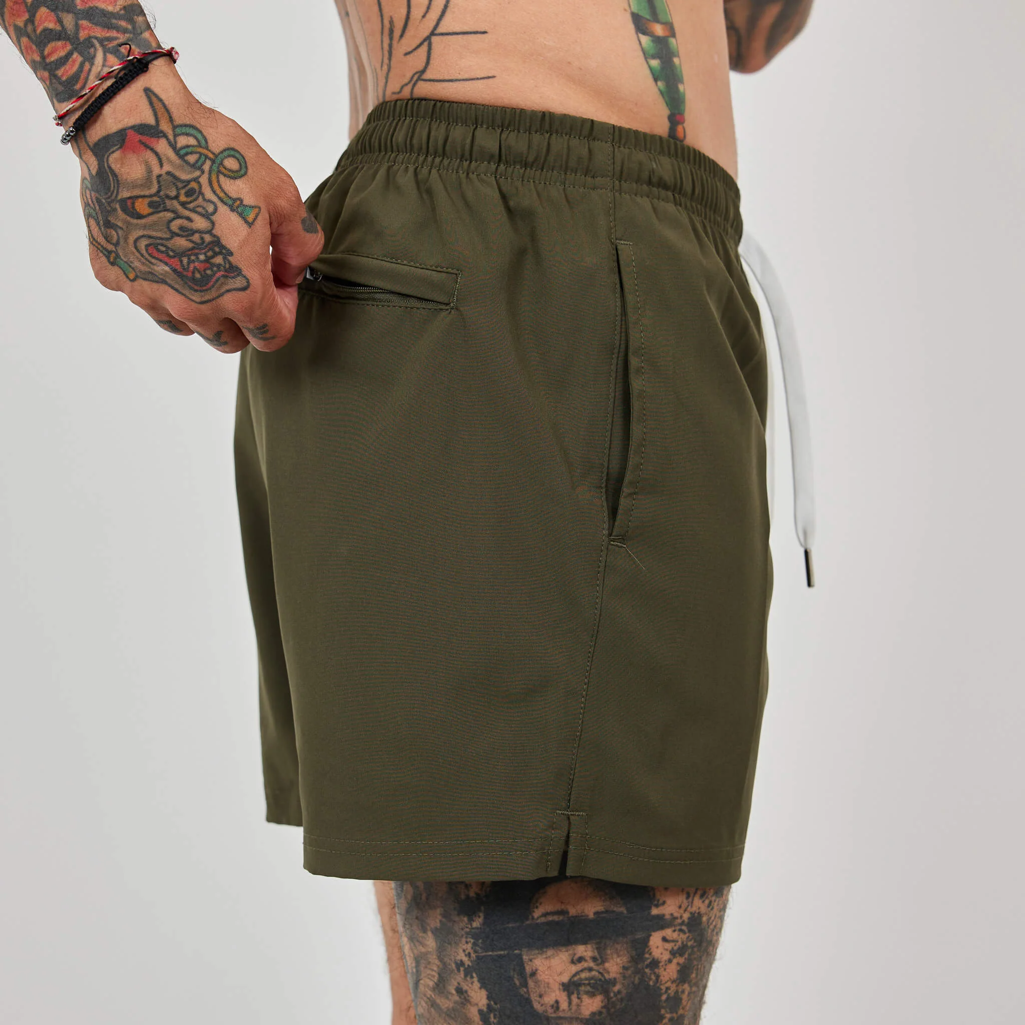 Olive Shorts 6 Olive Shorts