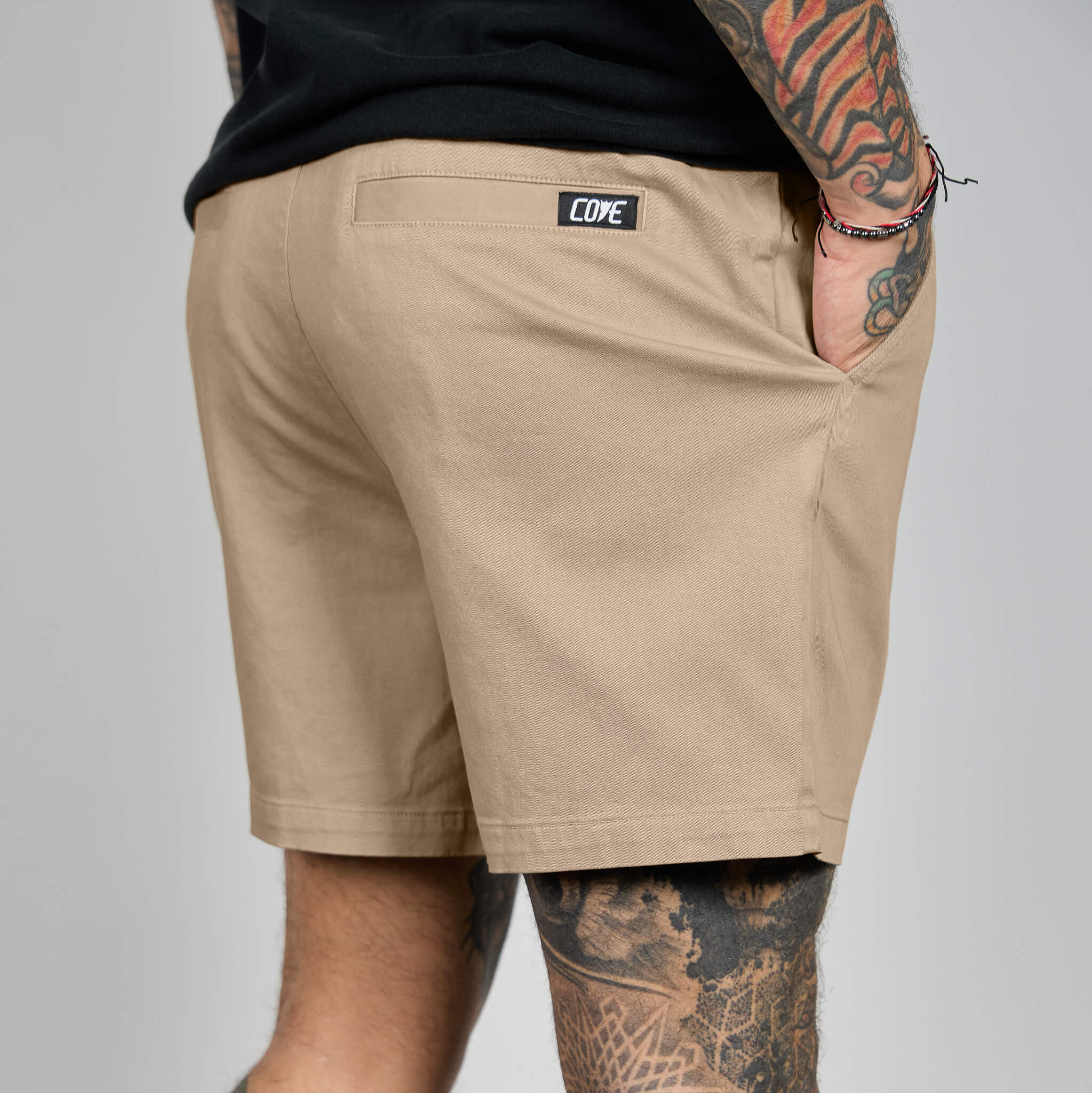 Chino Shorts - Light Khaki 5 Chino Shorts - Light Khaki