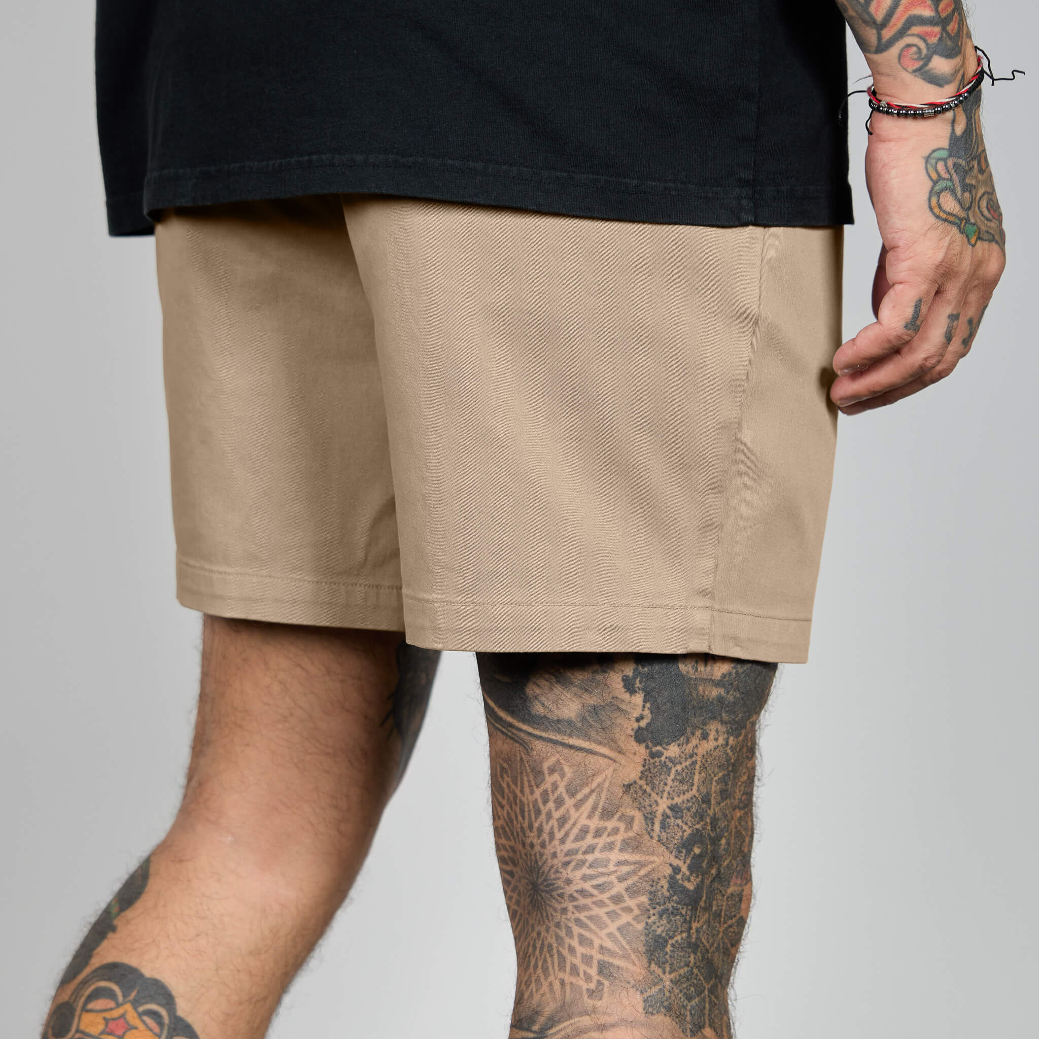 Chino Shorts - Light Khaki 6 Chino Shorts - Light Khaki
