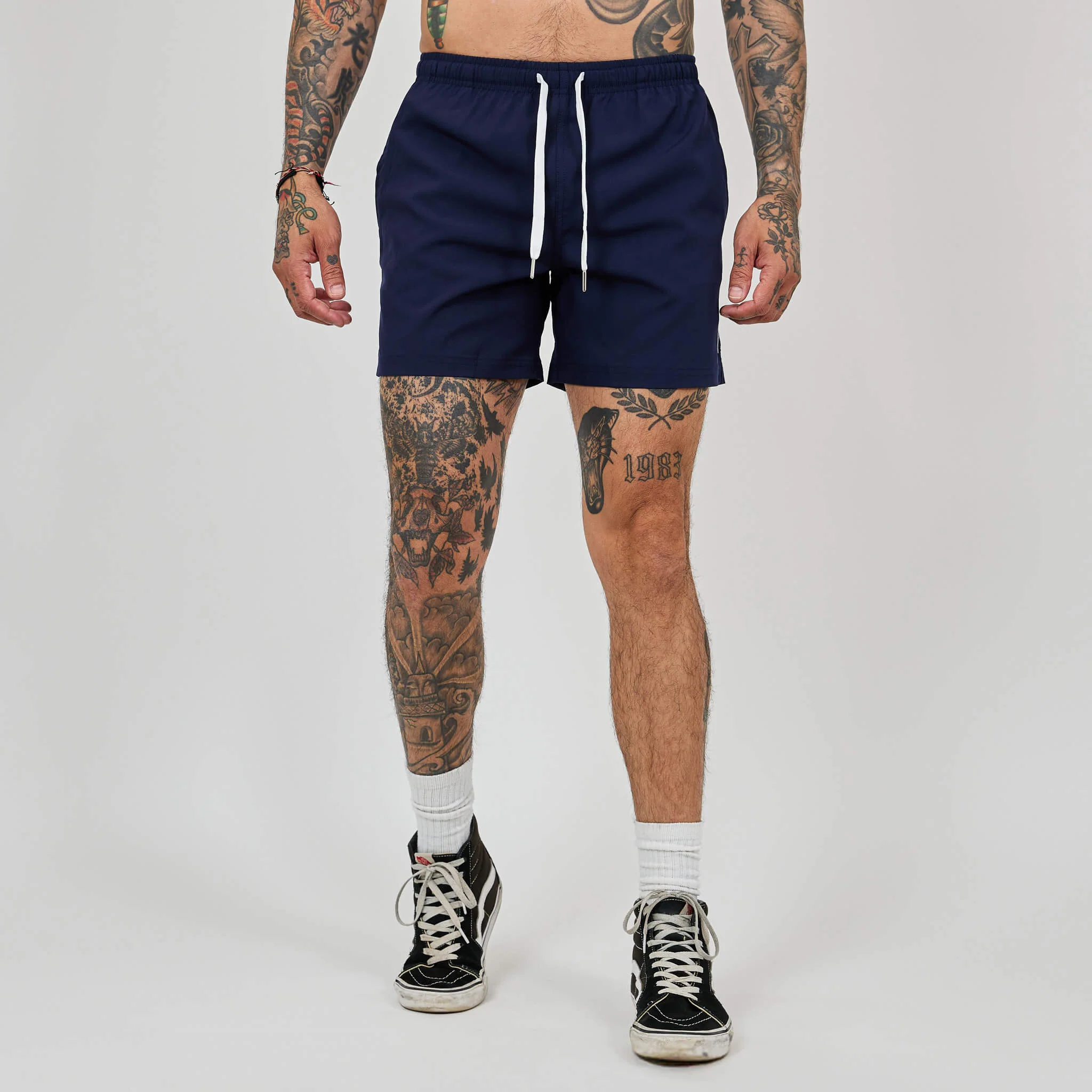 Navy Blue Shorts 3 Navy Blue Shorts