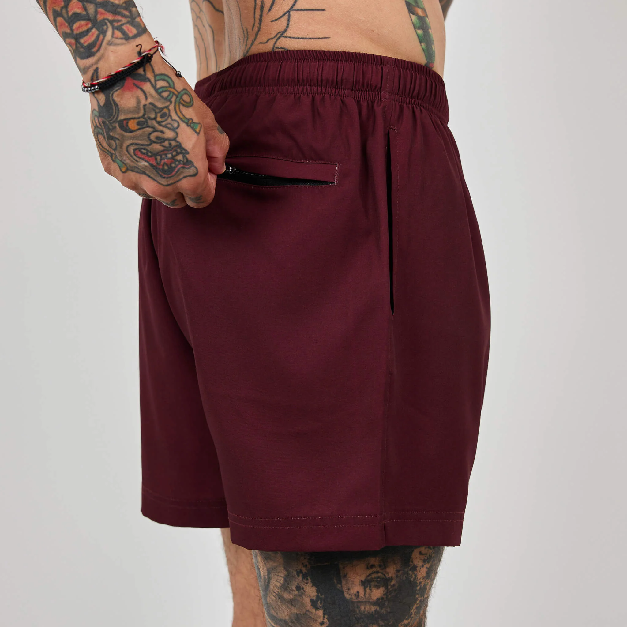 Maroon Shorts 6 Maroon Shorts