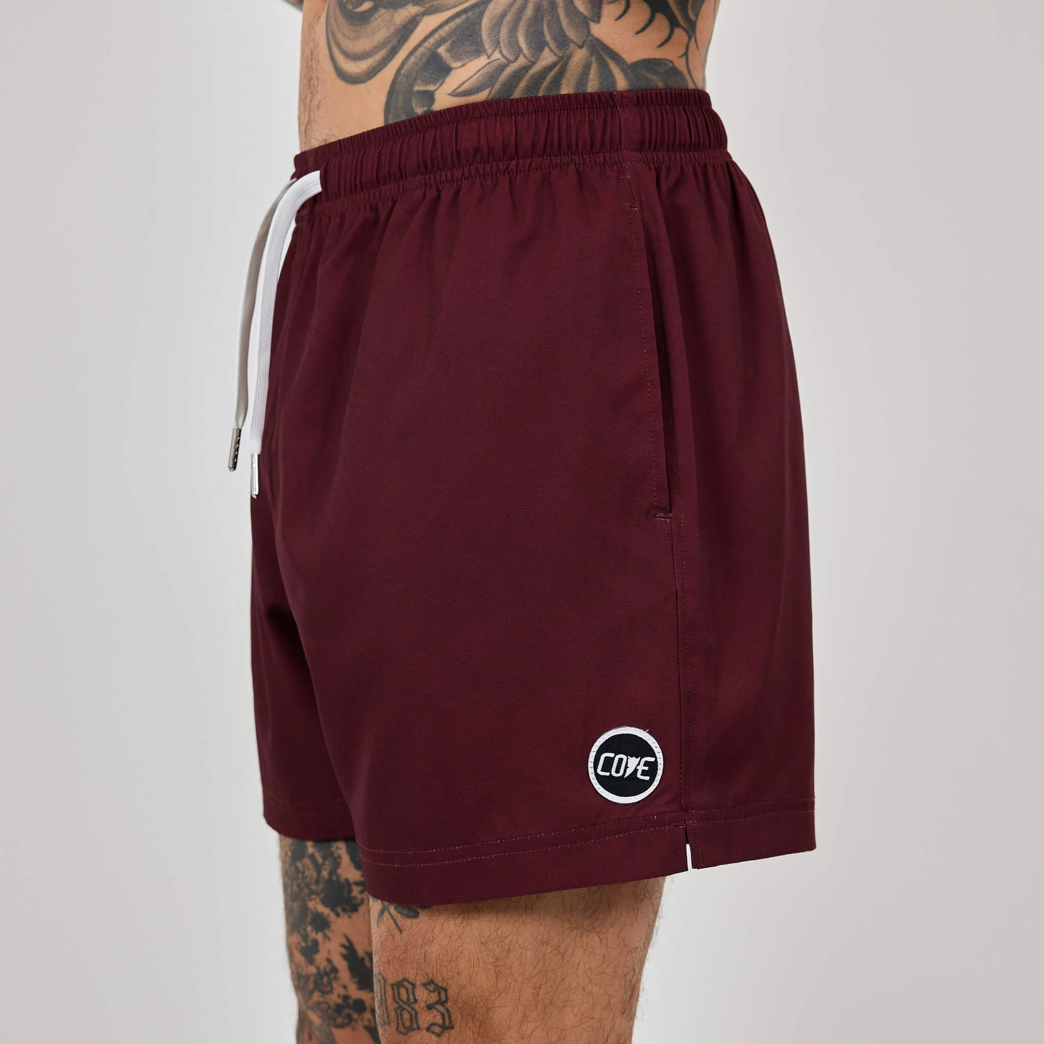 Maroon Shorts 7 Maroon Shorts