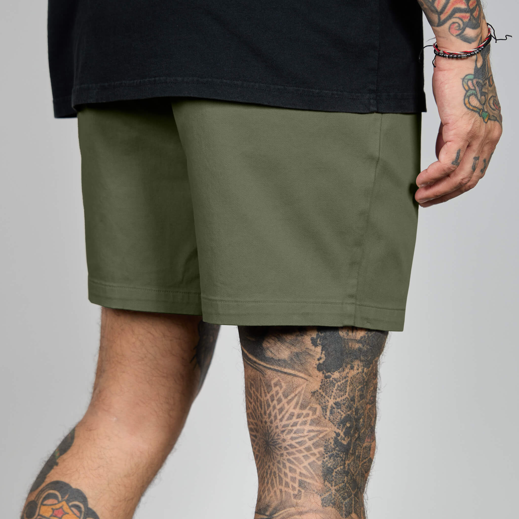Chino Shorts - Sage 6 Chino Shorts - Sage