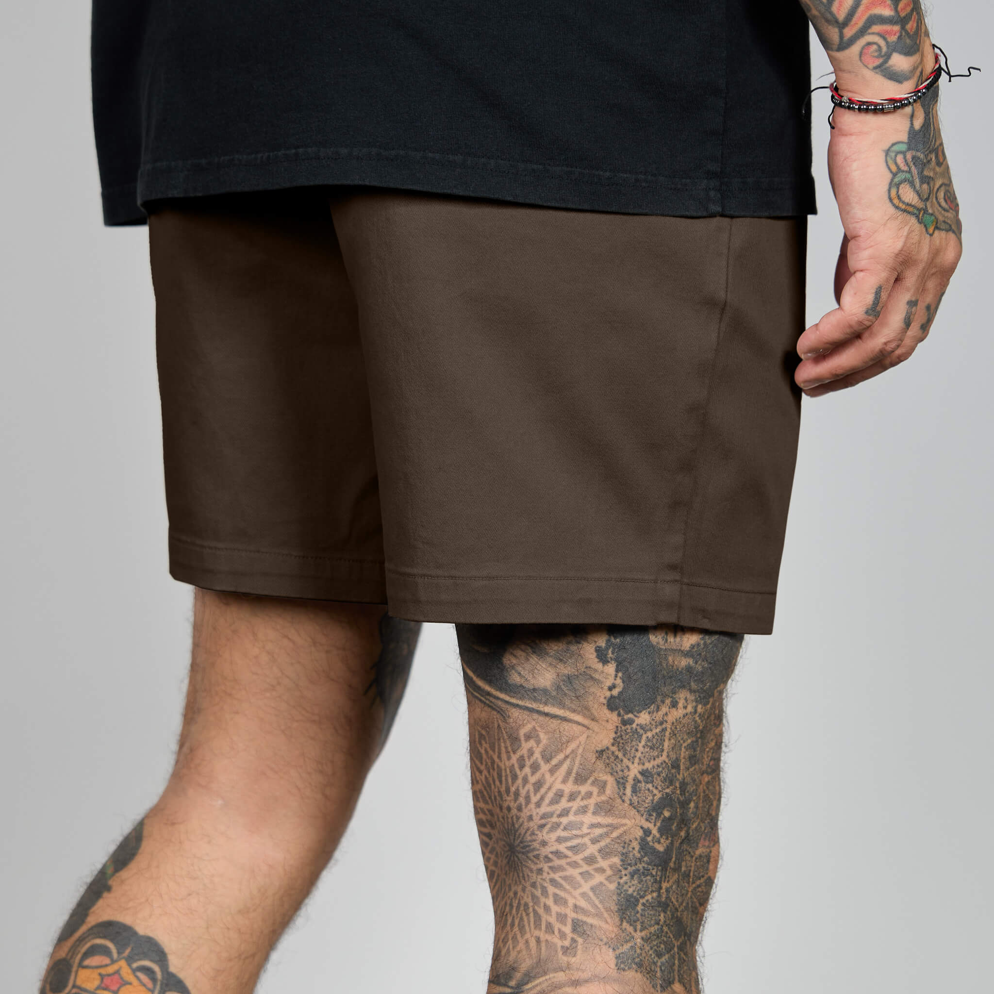 Chino Shorts - Brown 6 Chino Shorts - Brown
