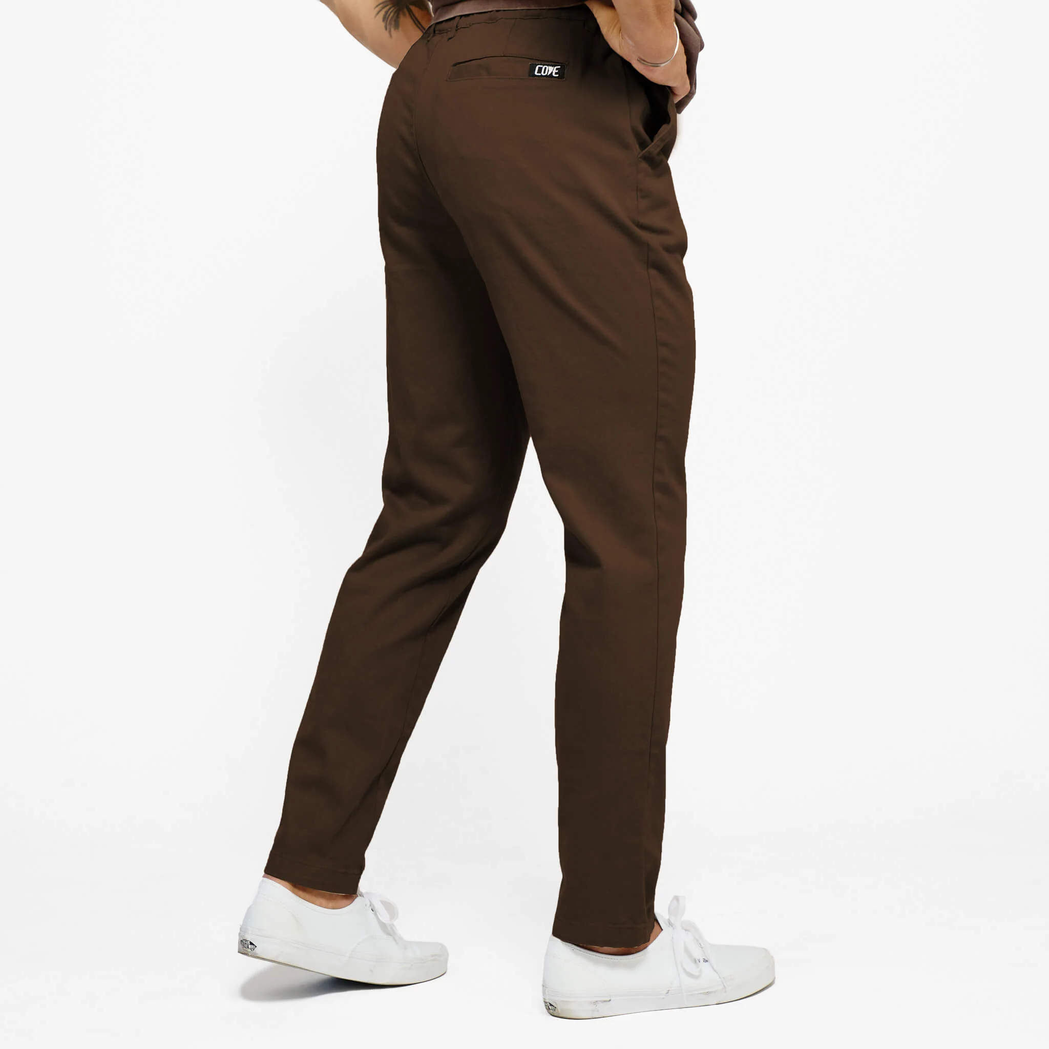 Chino Pants - Dark Brown 5 Chino Pants - Dark Brown