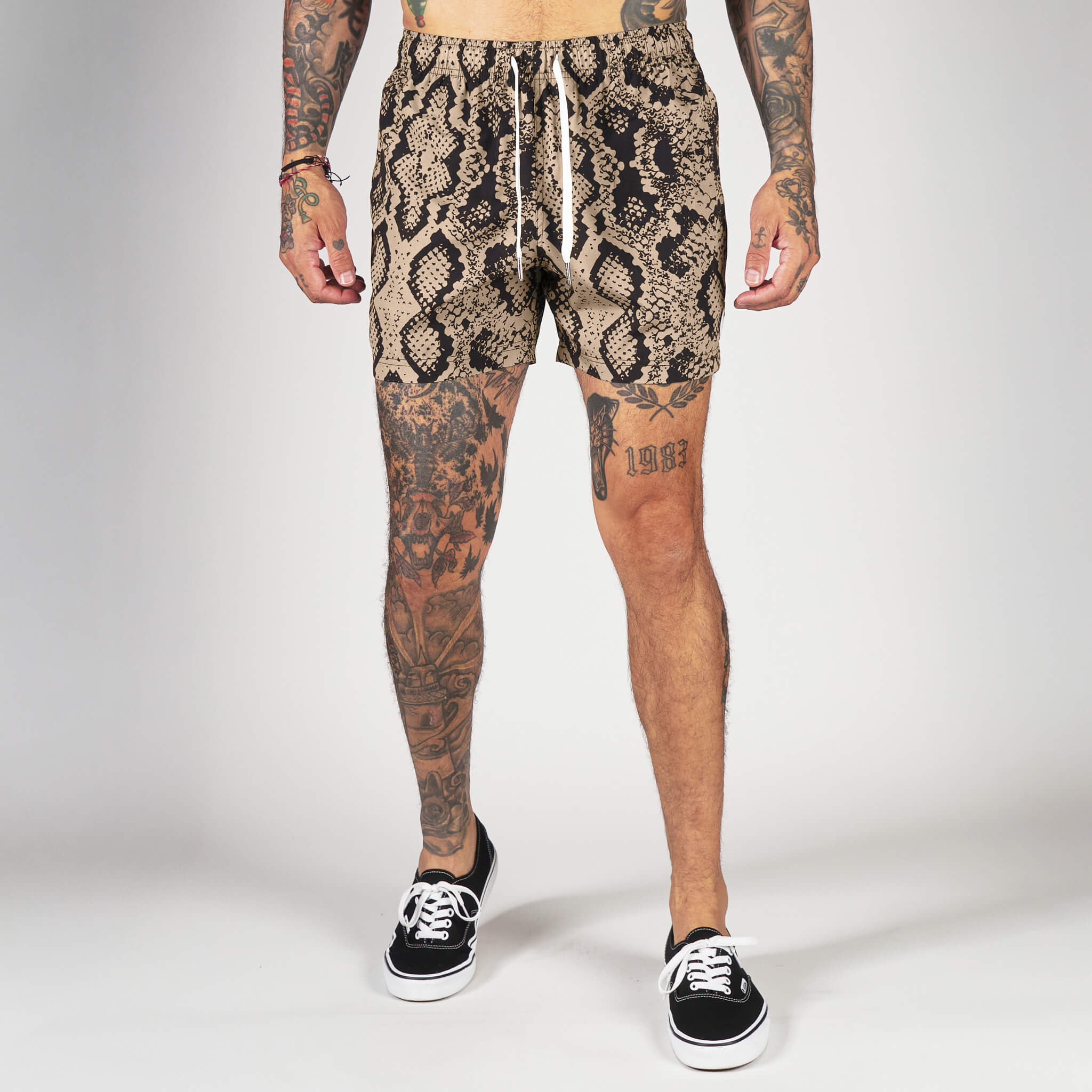 (New) Snakeskin Shorts - Sand 3 (New) Snakeskin Shorts - Sand