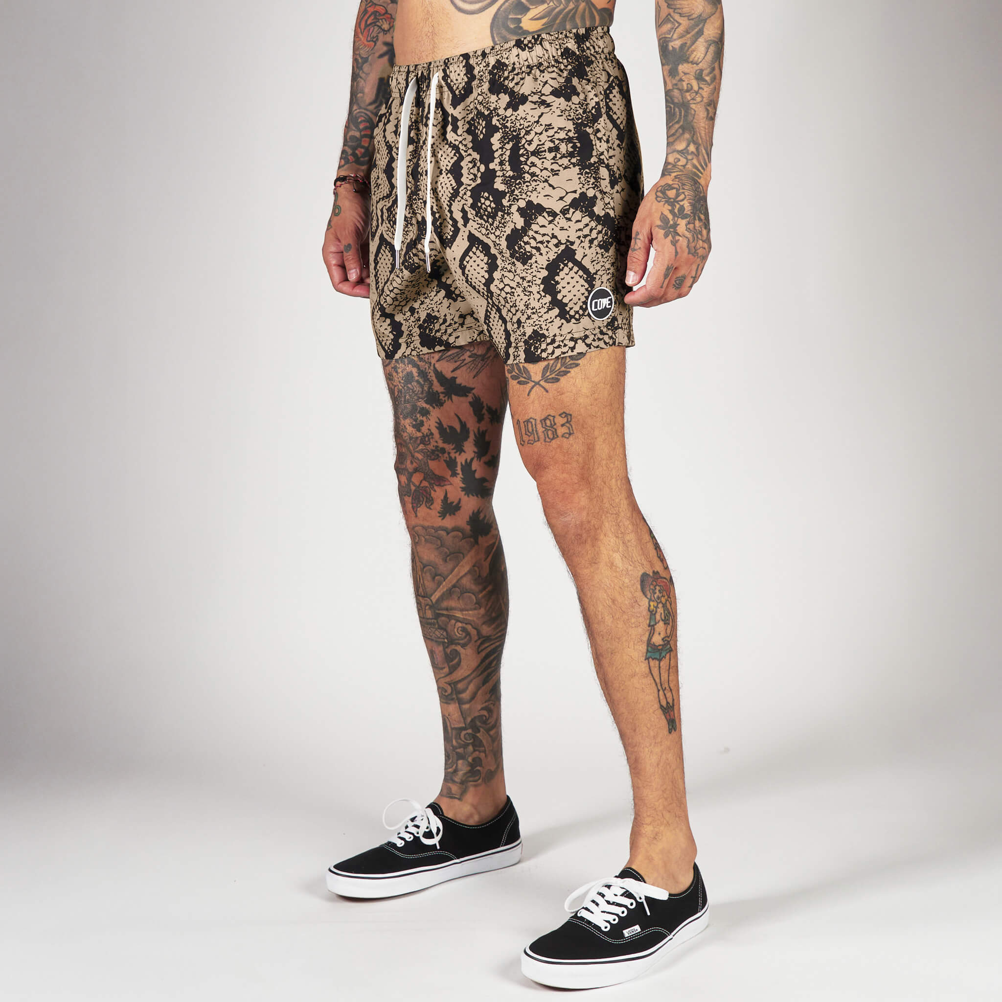(New) Snakeskin Shorts - Sand 4 (New) Snakeskin Shorts - Sand