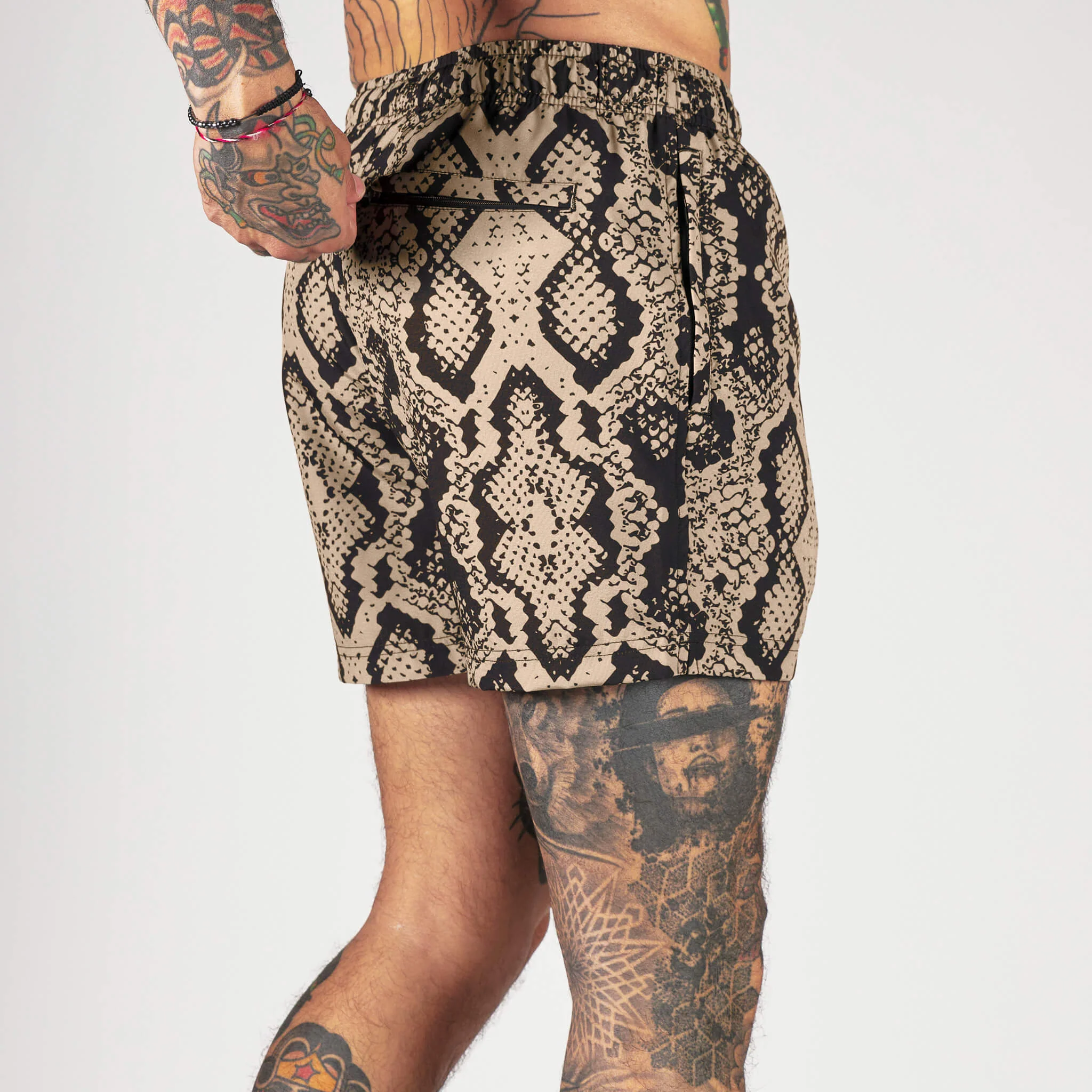 (New) Snakeskin Shorts - Sand 6 (New) Snakeskin Shorts - Sand