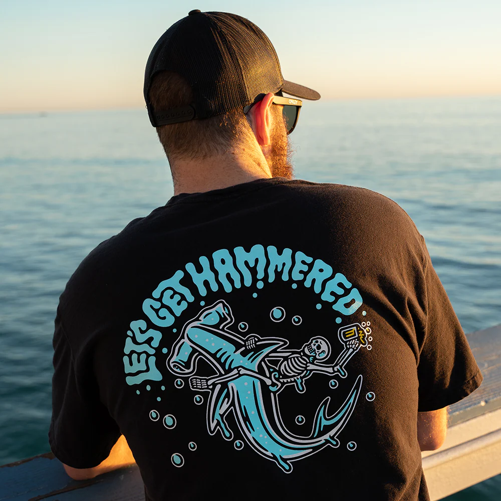 Let's Get Hammered Tee - Black 3 Let's Get Hammered Tee - Black