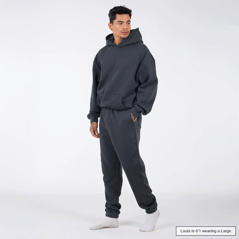 (New) Weighted Hoodie - Gray 6 (New) Weighted Hoodie - Gray