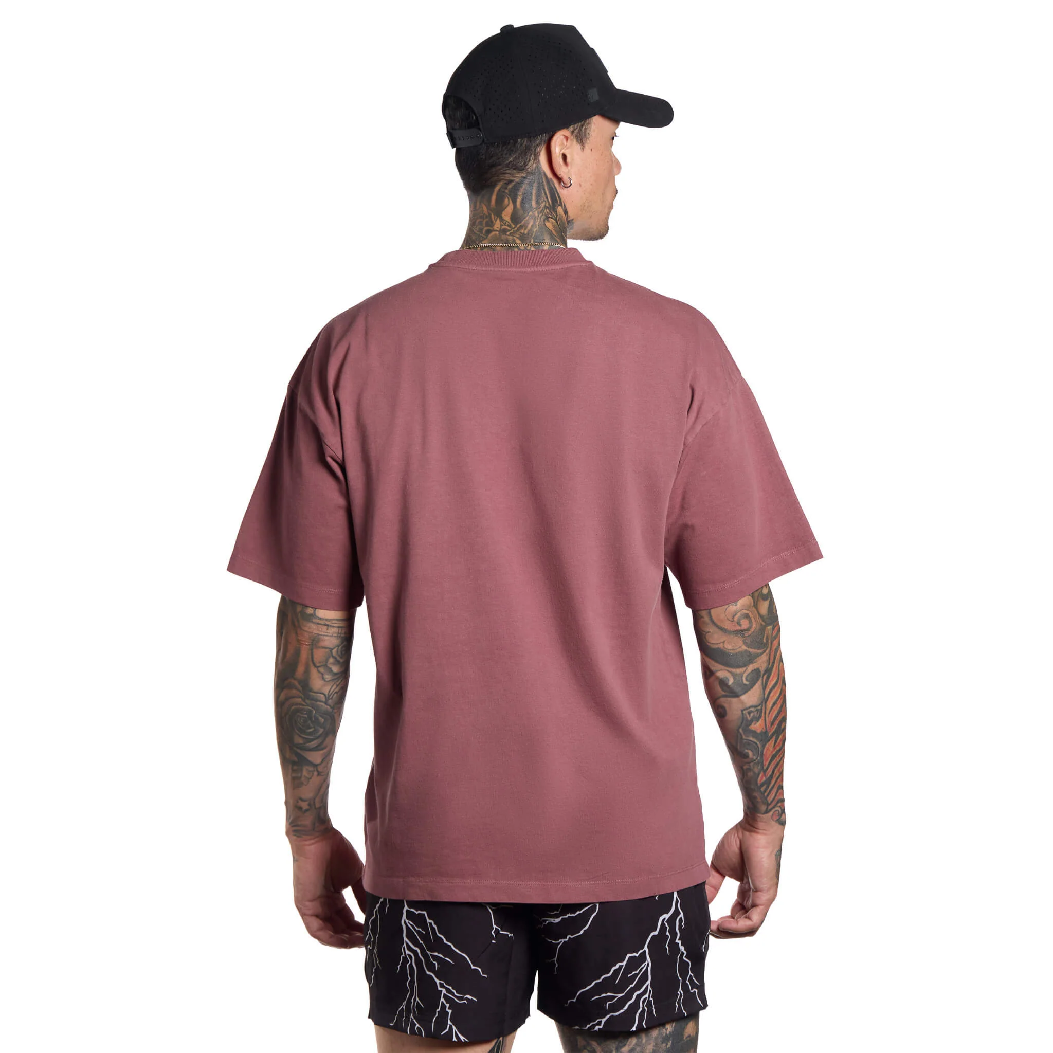 (New) Heavyweight Tee - Berry 5 (New) Heavyweight Tee - Berry