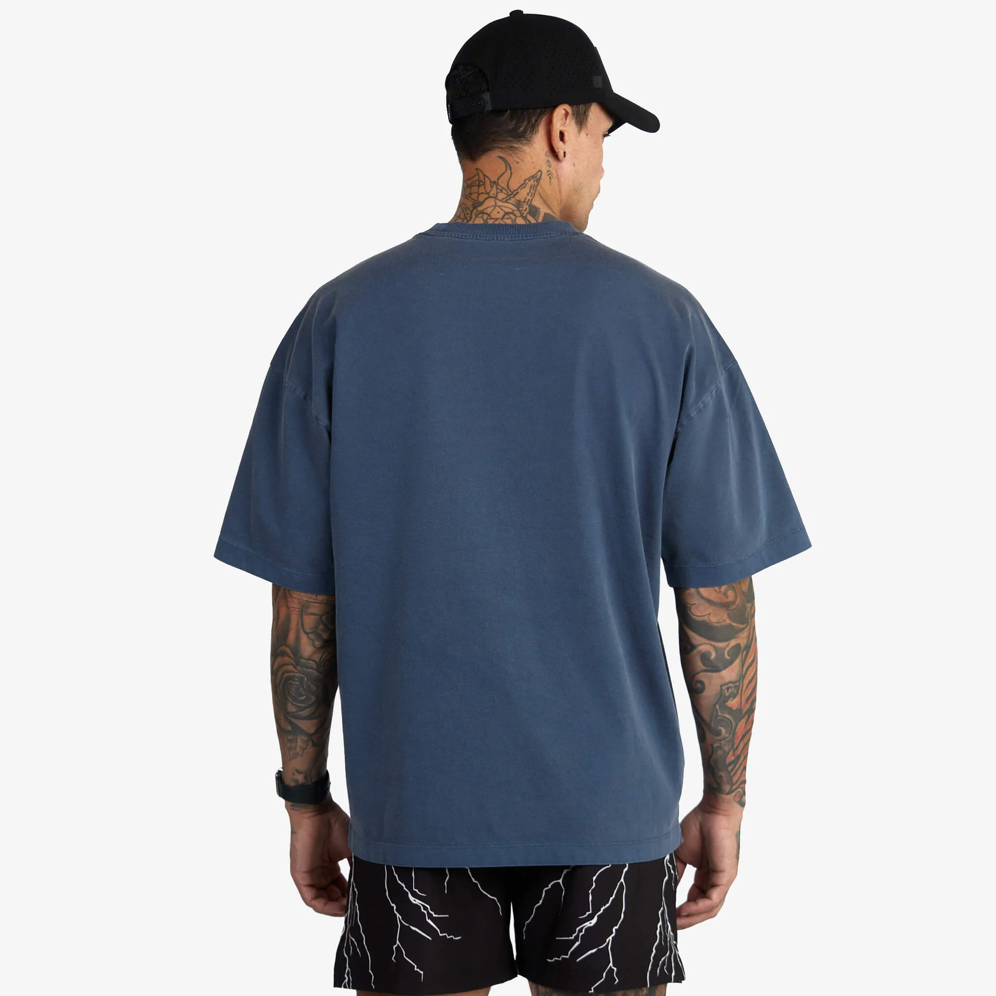(New) Heavyweight Tee - Navy 4 (New) Heavyweight Tee - Navy