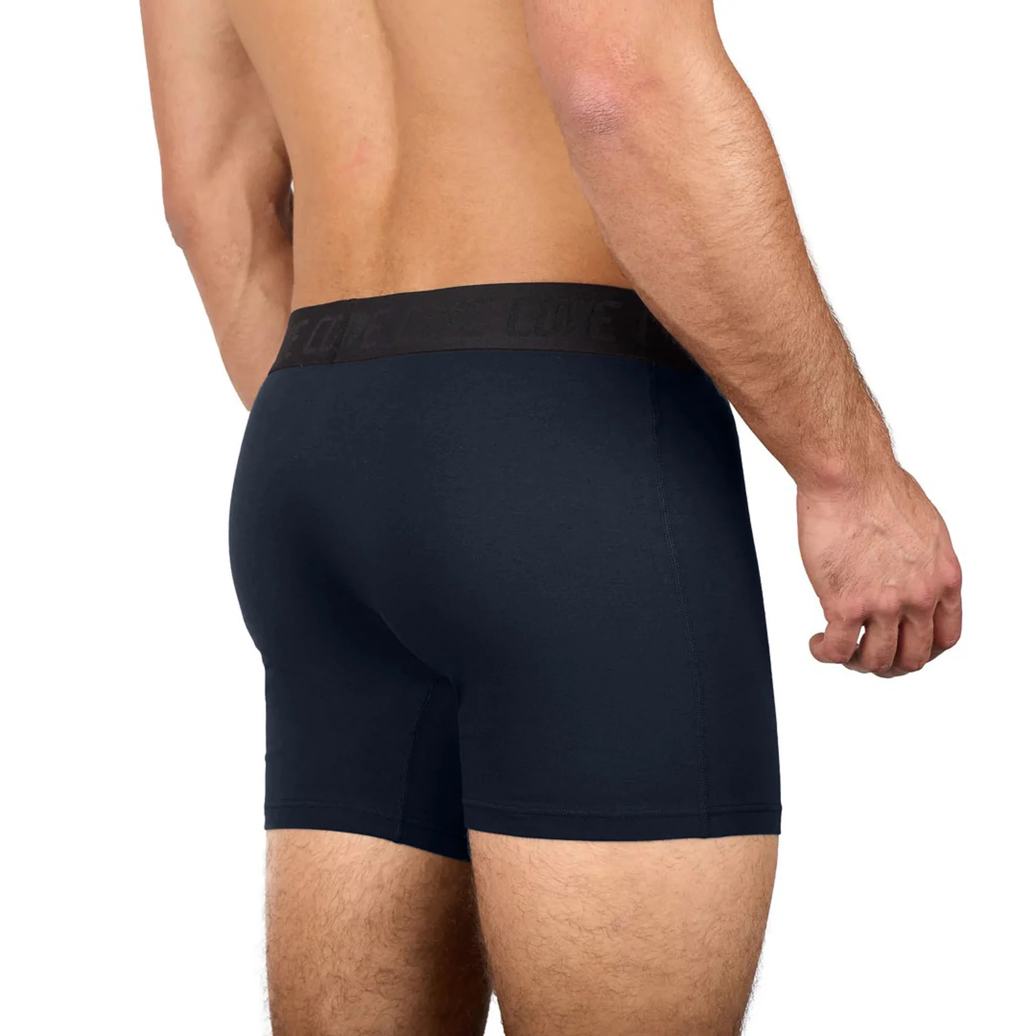 Organic Cotton Boxers - Navy 6 Organic Cotton Boxers - Navy