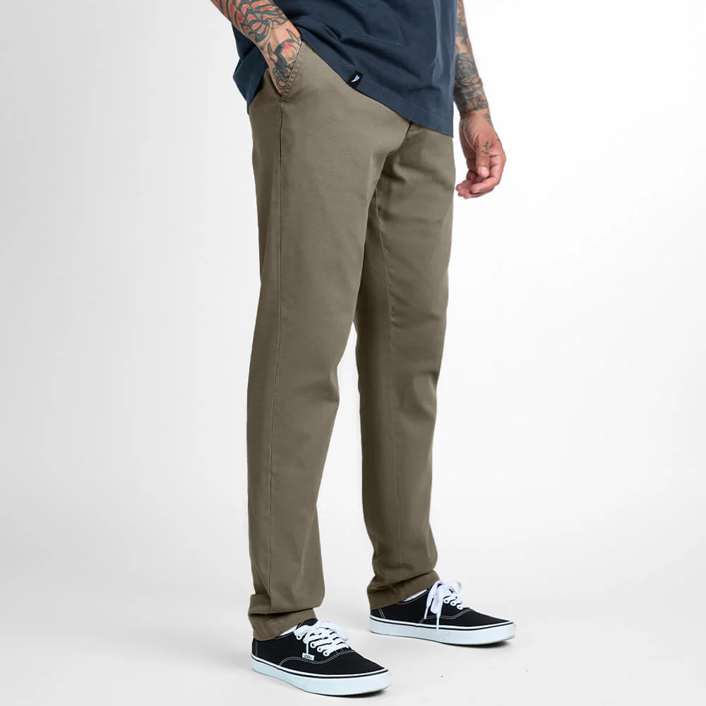 (New) Chino Pants - Dark Khaki 3 (New) Chino Pants - Dark Khaki