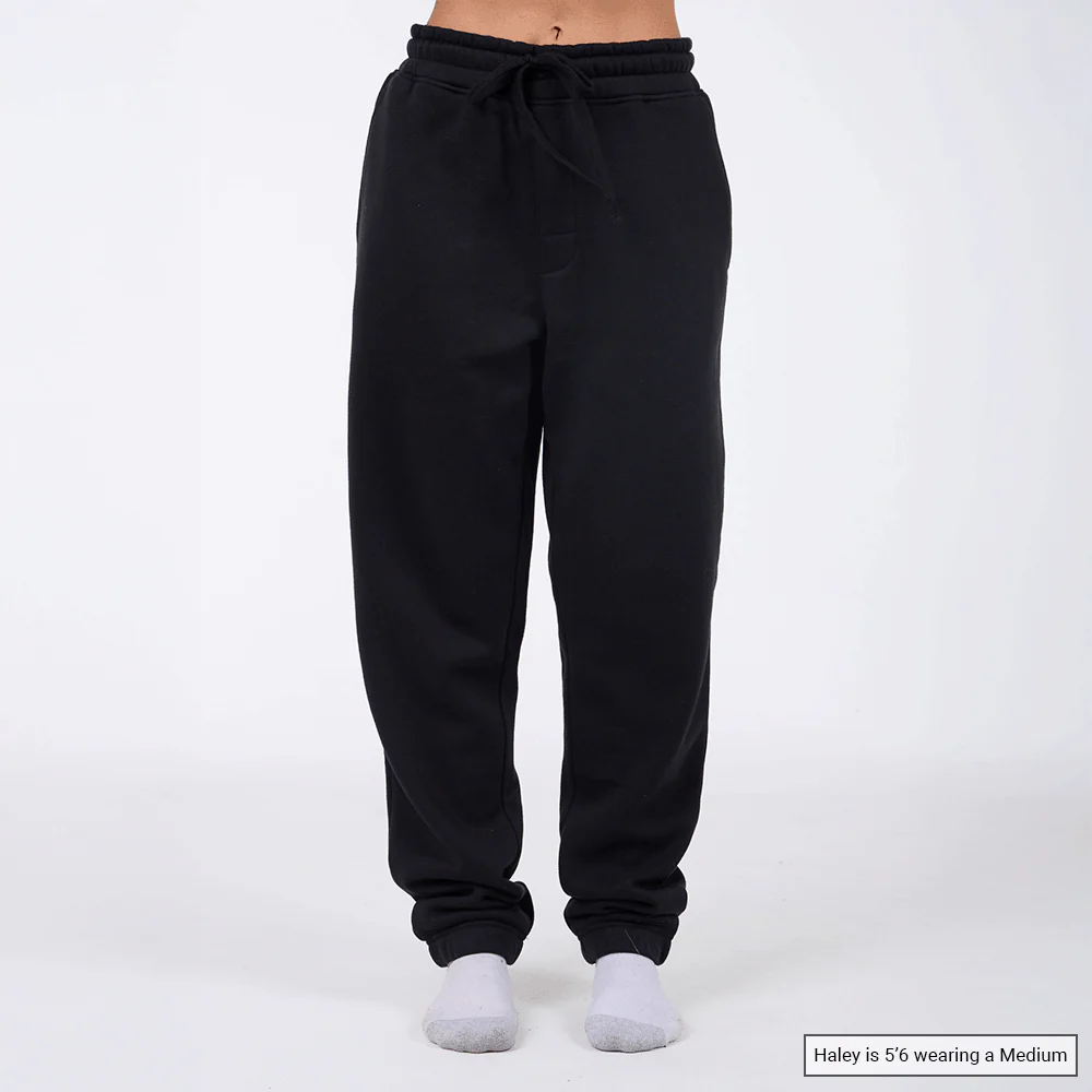 (New) Heavyweight Sweats - Black 3 (New) Heavyweight Sweats - Black