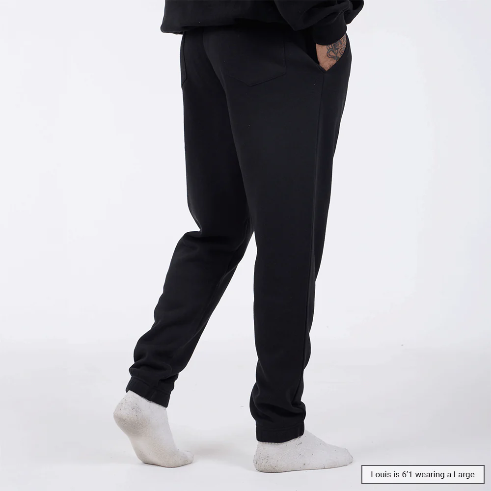 (New) Heavyweight Sweats - Black 4 (New) Heavyweight Sweats - Black
