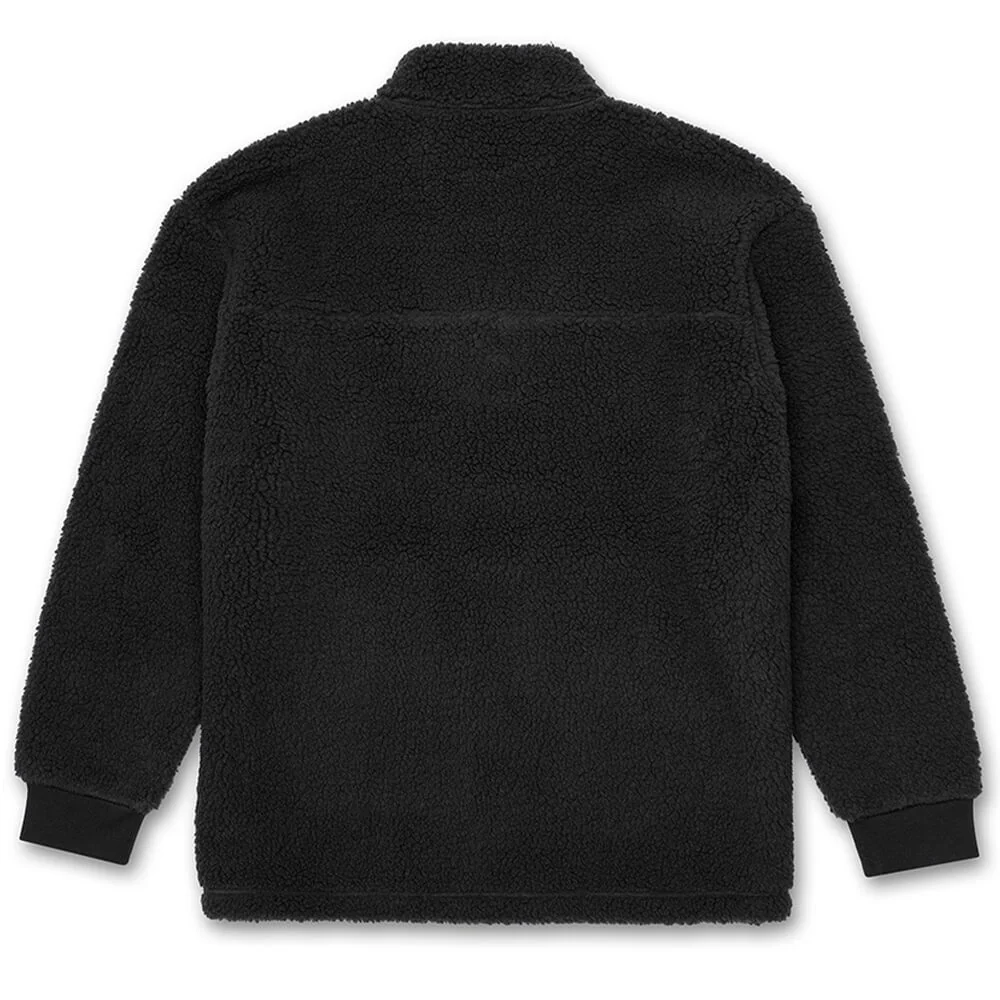(New) Sherpa Quarter Zip - Black 2 (New) Sherpa Quarter Zip - Black