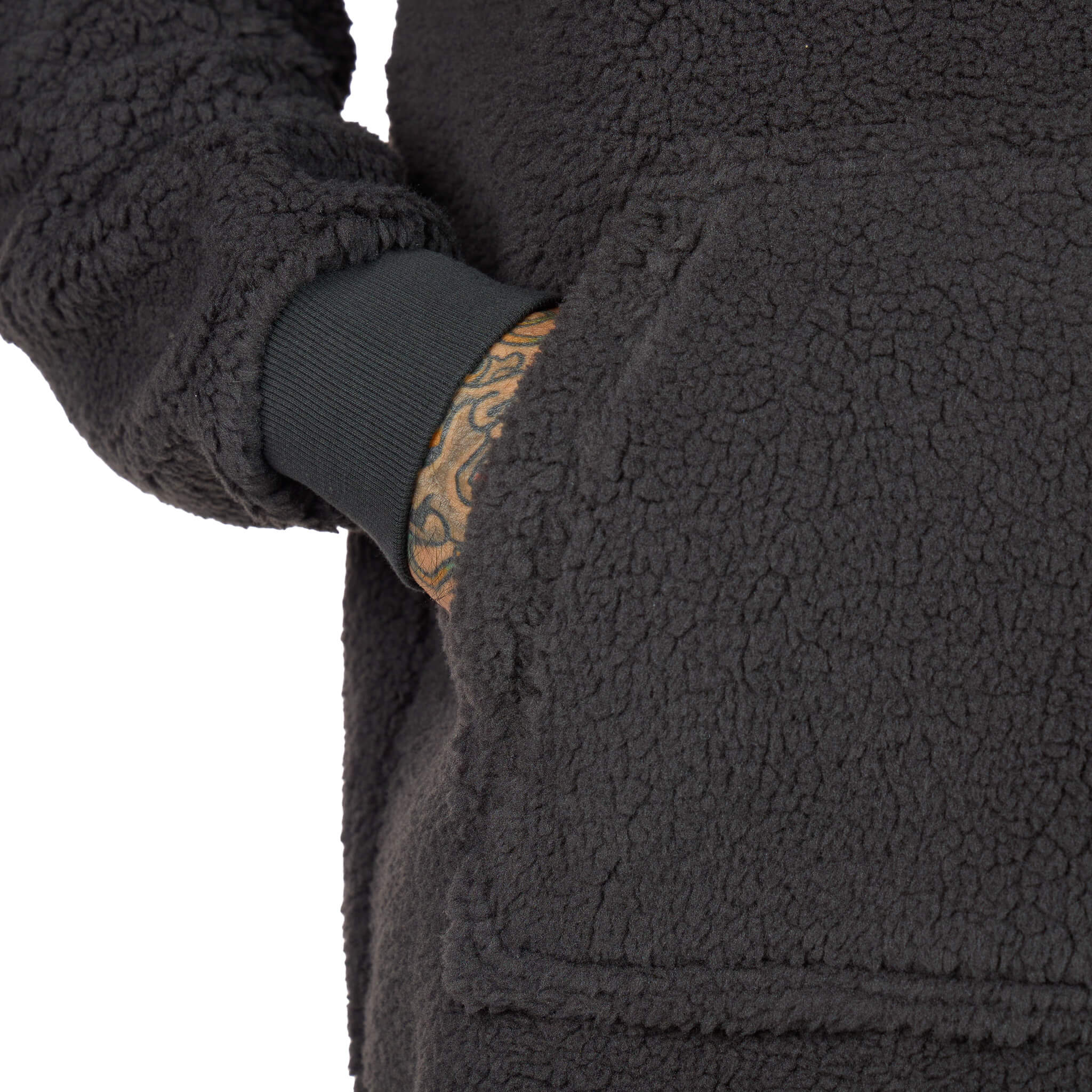 (New) Sherpa Quarter Zip - Gray 6 (New) Sherpa Quarter Zip - Gray