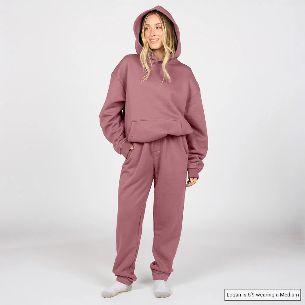 (New) Weighted Hoodie - Berry 5 (New) Weighted Hoodie - Berry