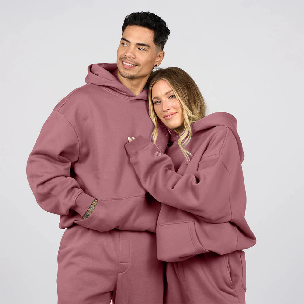 (New) Weighted Hoodie - Berry 6 (New) Weighted Hoodie - Berry