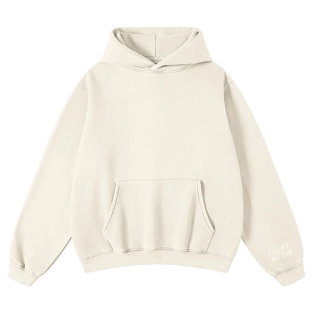 (New) Weighted Hoodie - Bone