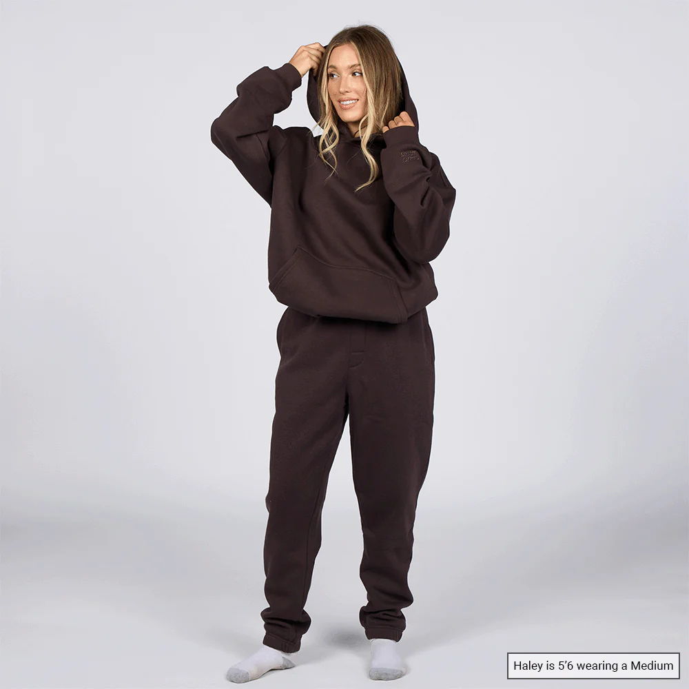 (New) Weighted Hoodie - Coffee 5 (New) Weighted Hoodie - Coffee