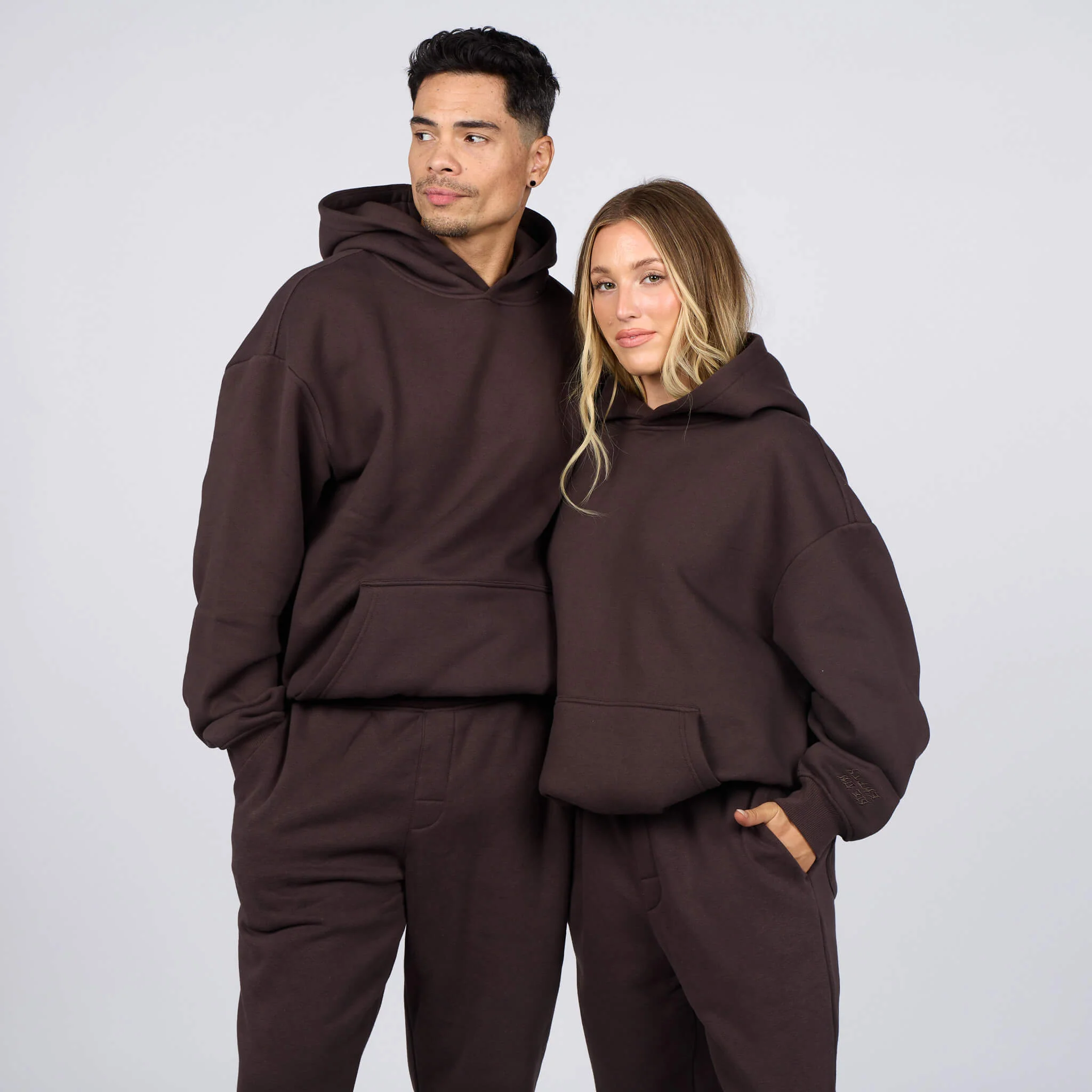 (New) Weighted Hoodie - Coffee 6 (New) Weighted Hoodie - Coffee