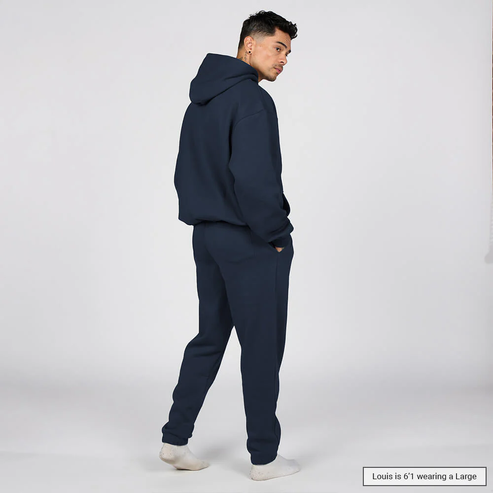 (New) Weighted Hoodie - Navy 3 (New) Weighted Hoodie - Navy