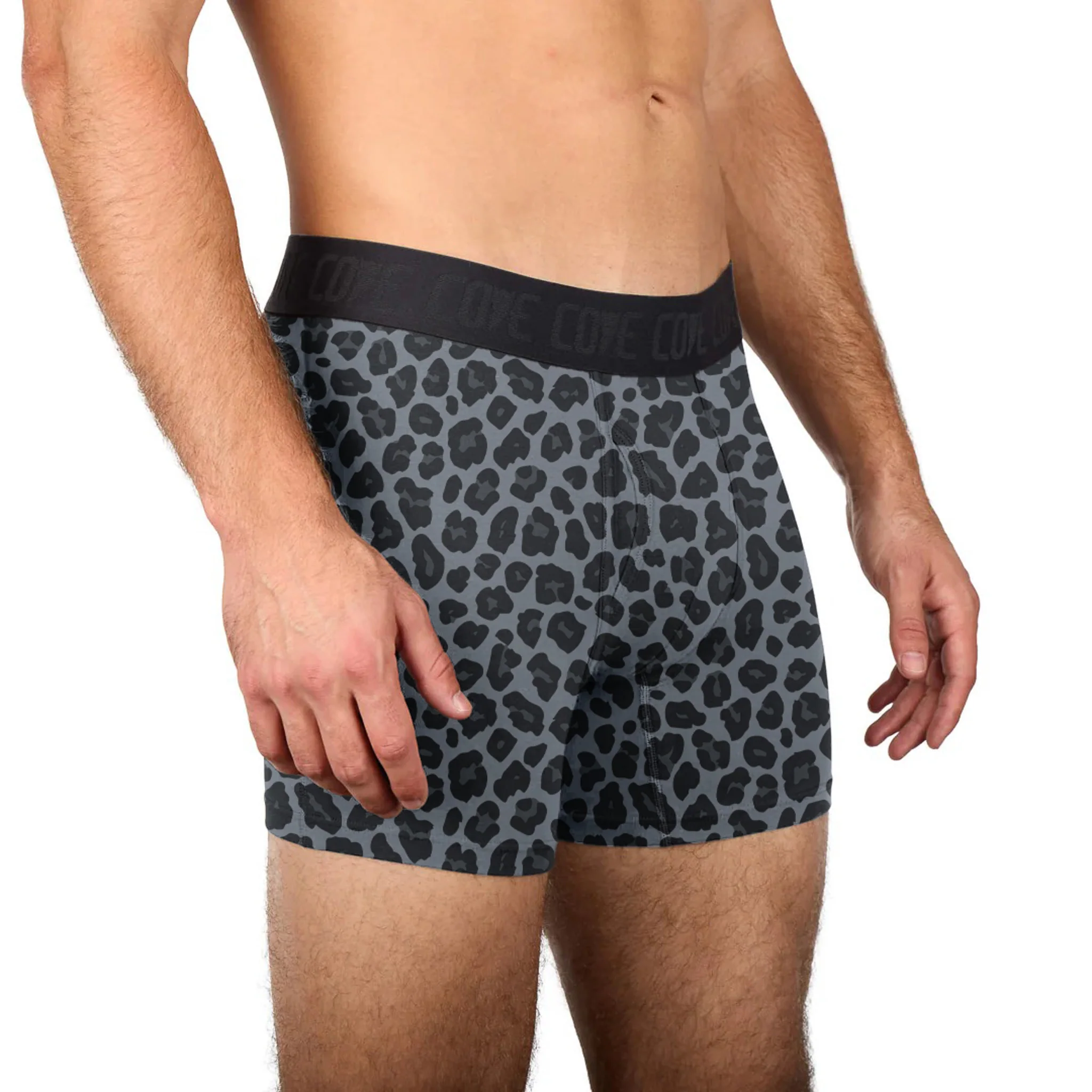 Organic Cotton Boxers - Panther 5 Organic Cotton Boxers - Panther