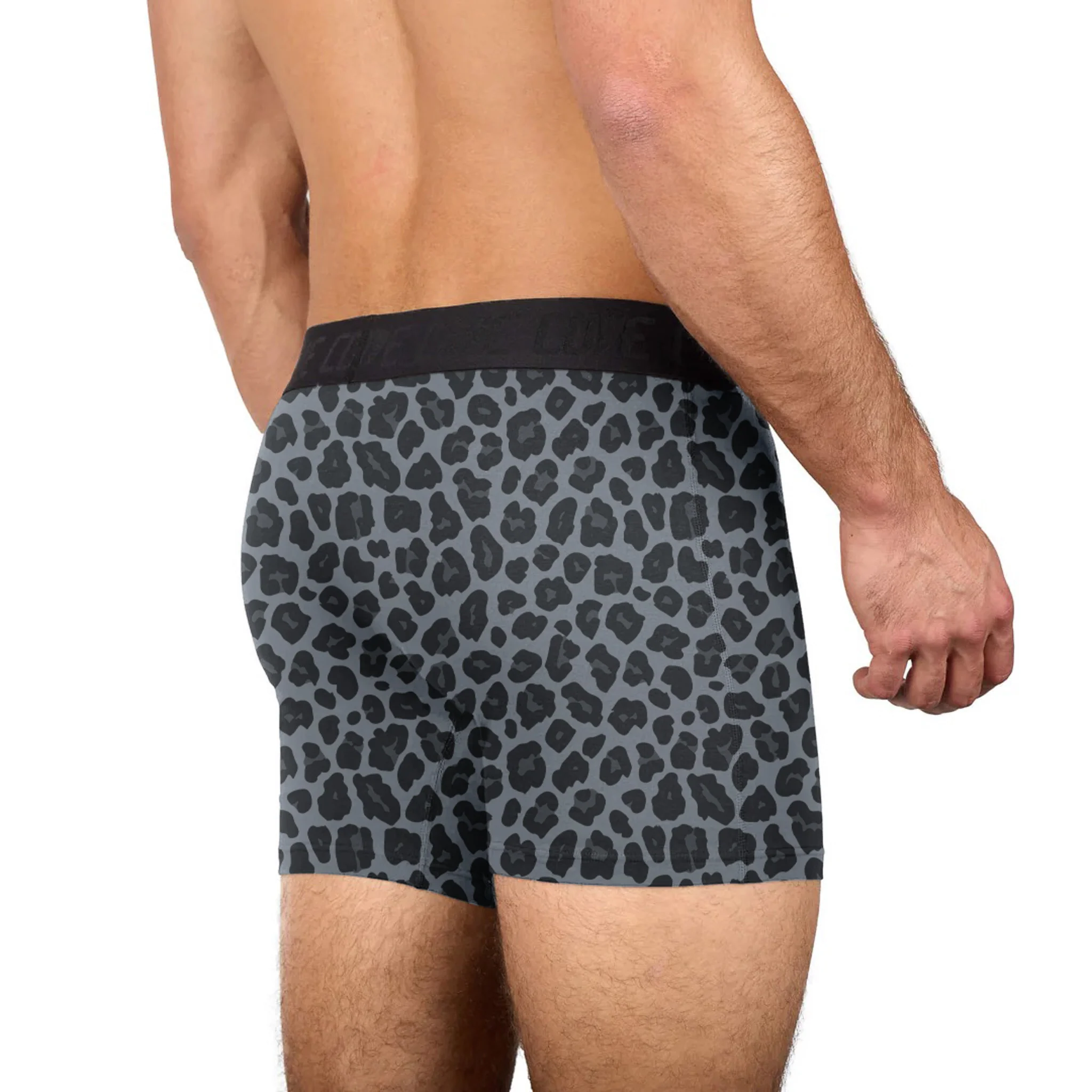 Organic Cotton Boxers - Panther 6 Organic Cotton Boxers - Panther