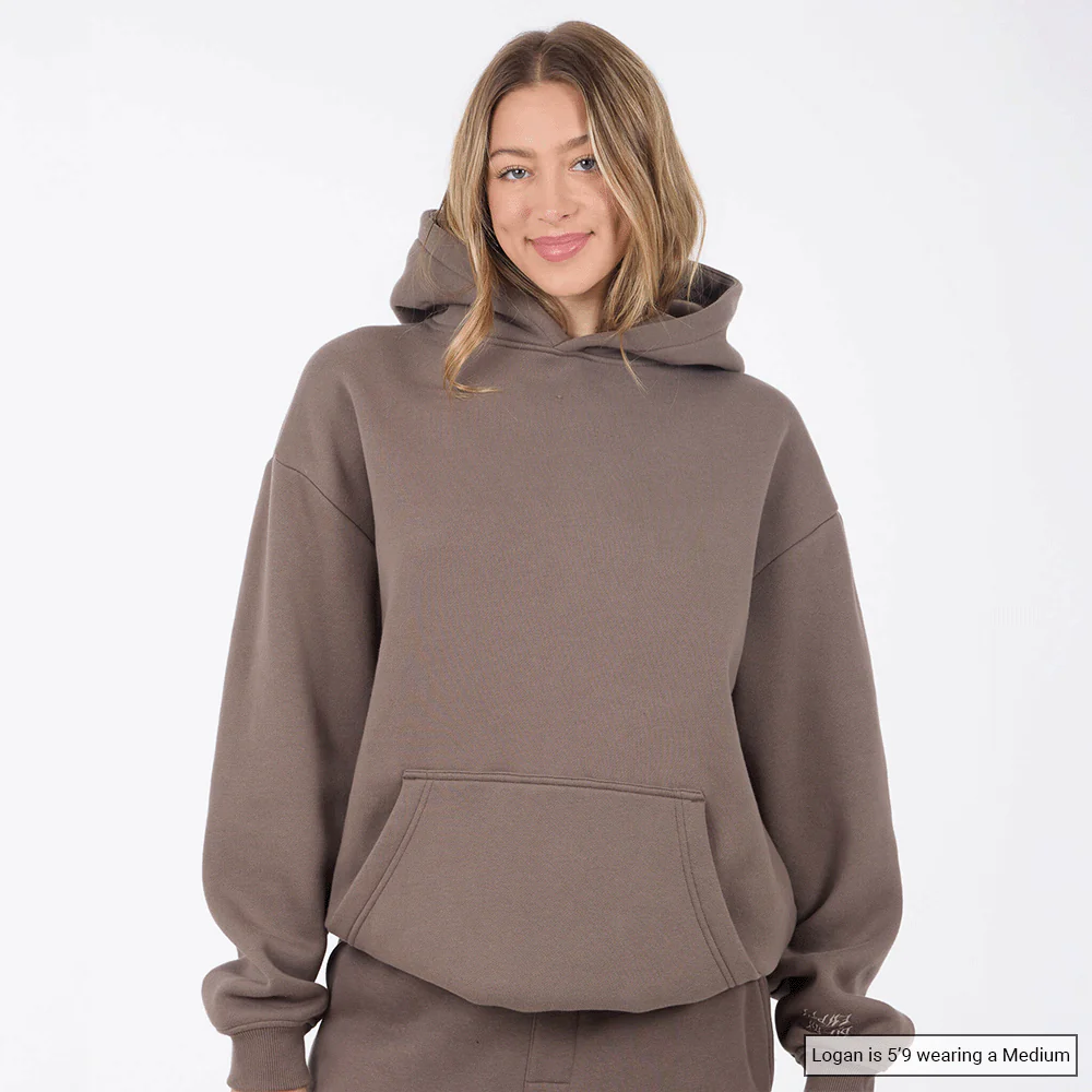 (New) Weighted Hoodie - Sand 4 (New) Weighted Hoodie - Sand