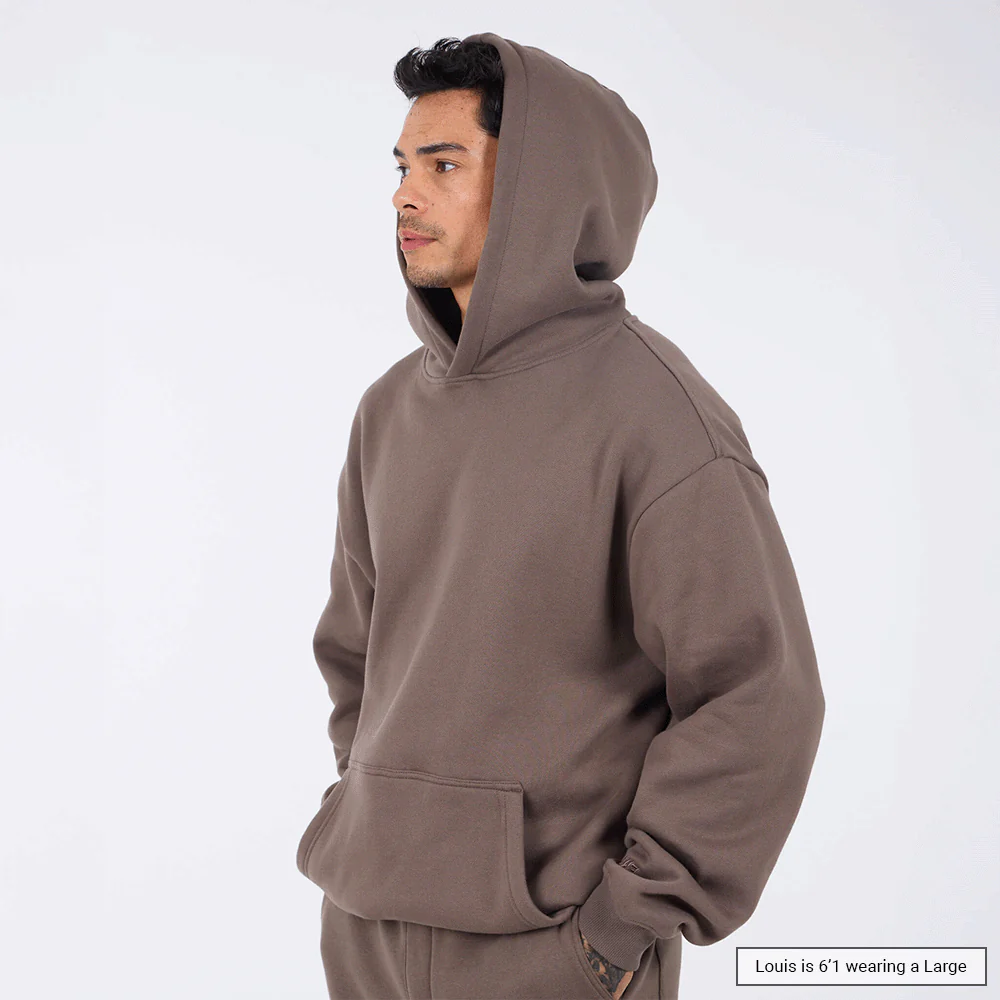 (New) Weighted Hoodie - Sand 5 (New) Weighted Hoodie - Sand