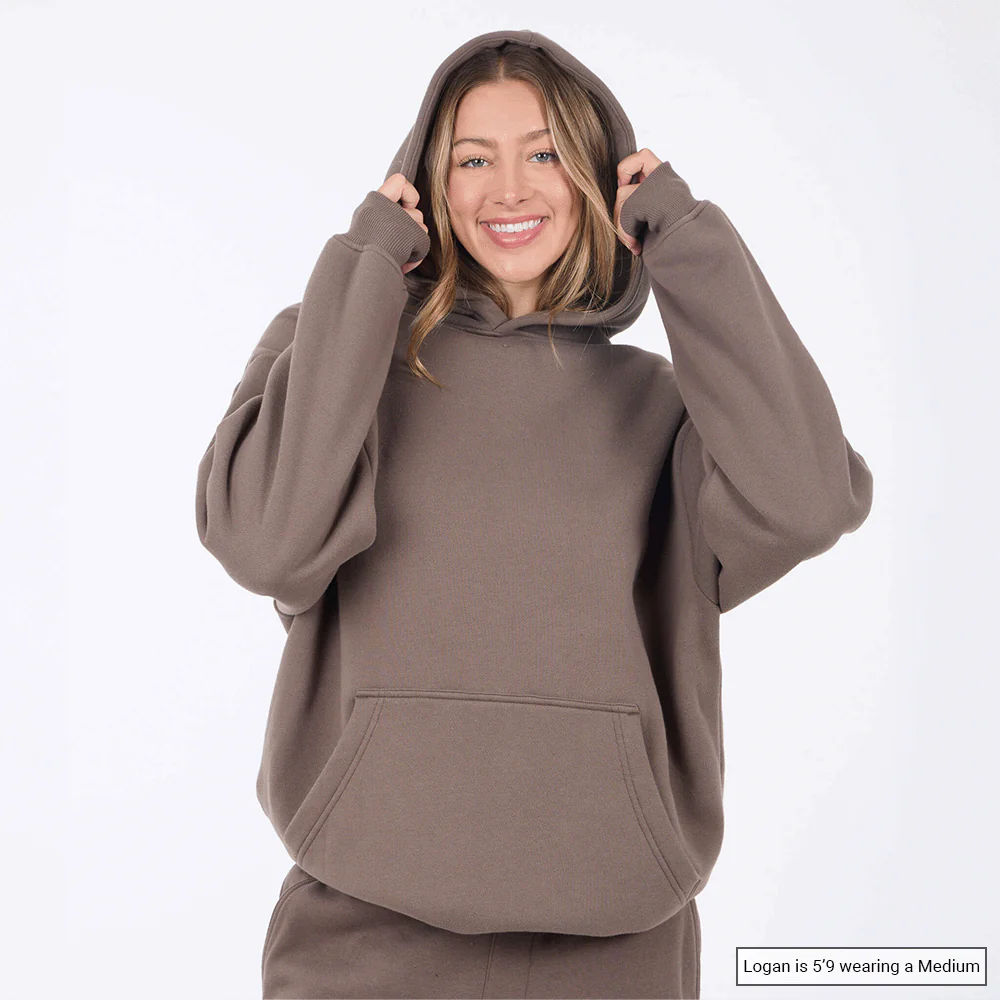 (New) Weighted Hoodie - Sand 6 (New) Weighted Hoodie - Sand