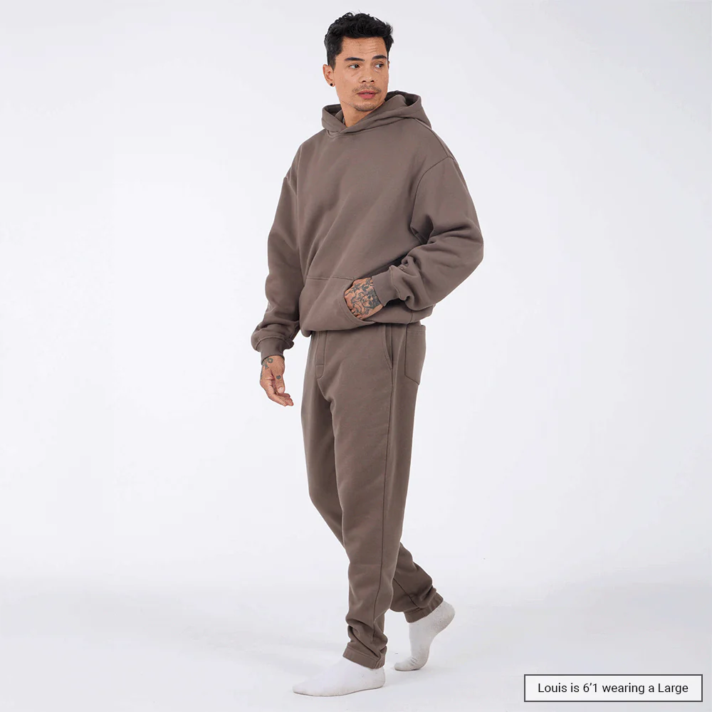(New) Weighted Hoodie - Sand 7 (New) Weighted Hoodie - Sand