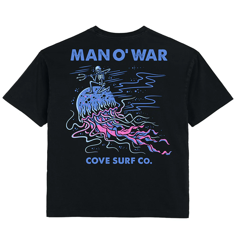 Man O' War Tee - Black