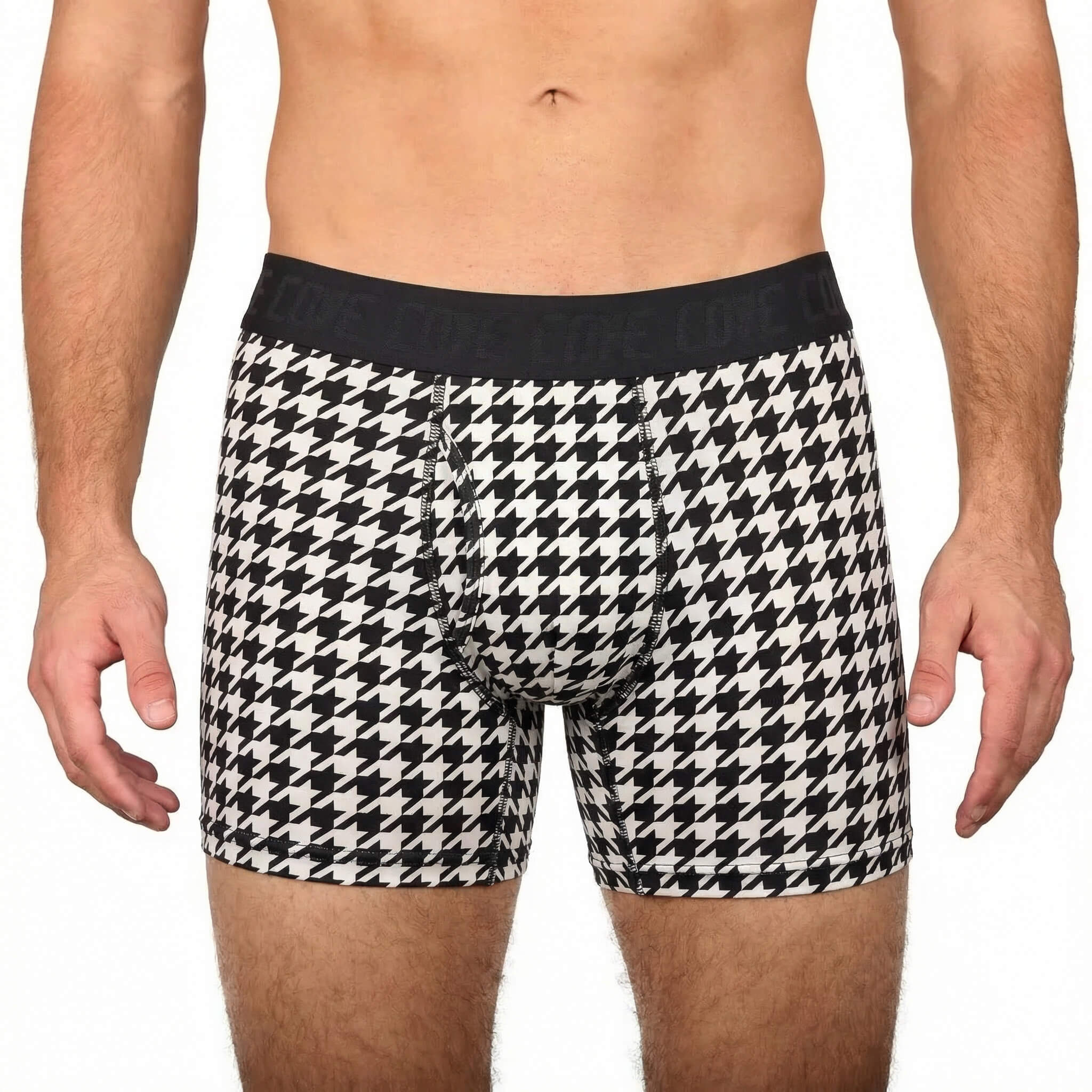 (New) Organic Cotton Boxers - Houndstooth 3 (New) Organic Cotton Boxers - Houndstooth