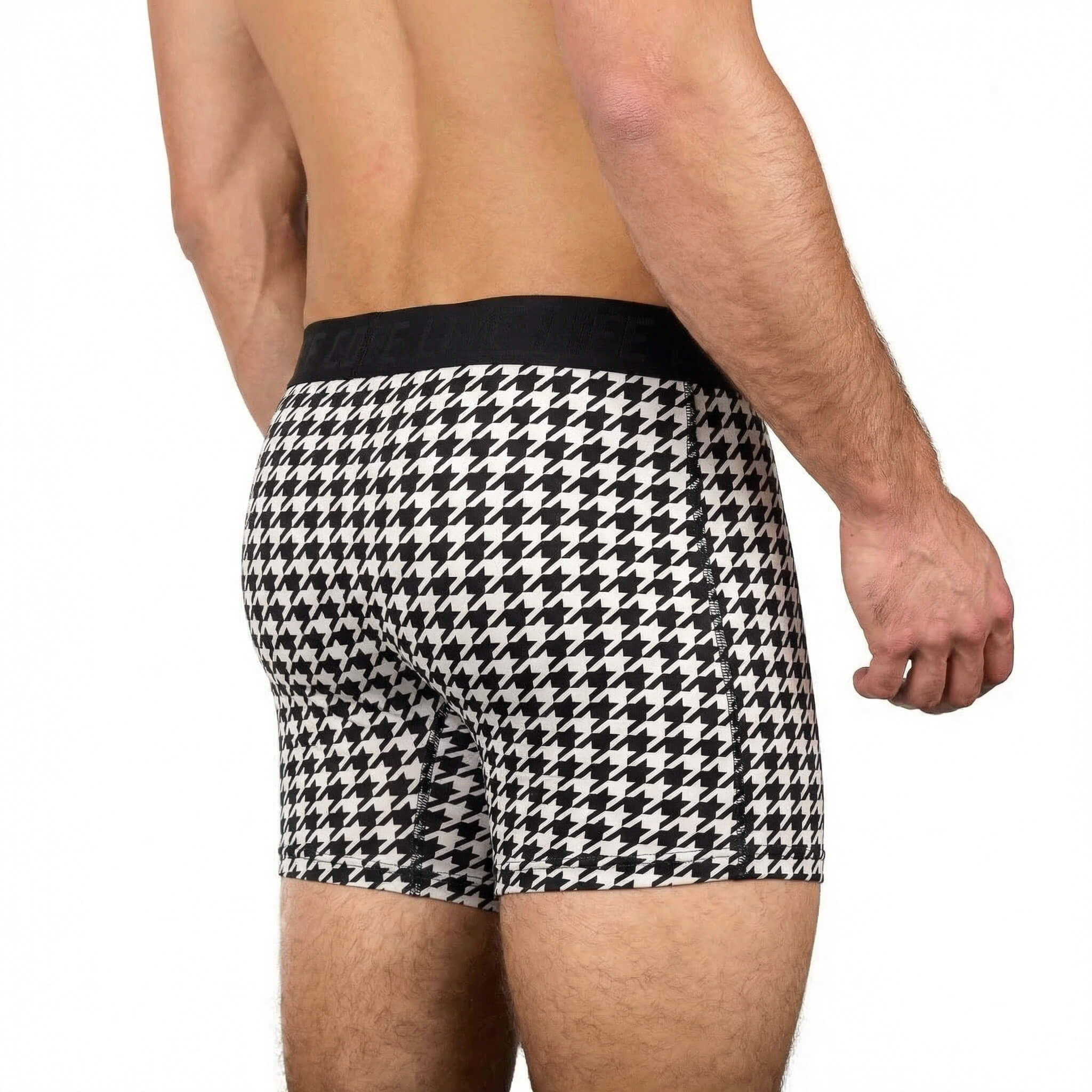 (New) Organic Cotton Boxers - Houndstooth 6 (New) Organic Cotton Boxers - Houndstooth