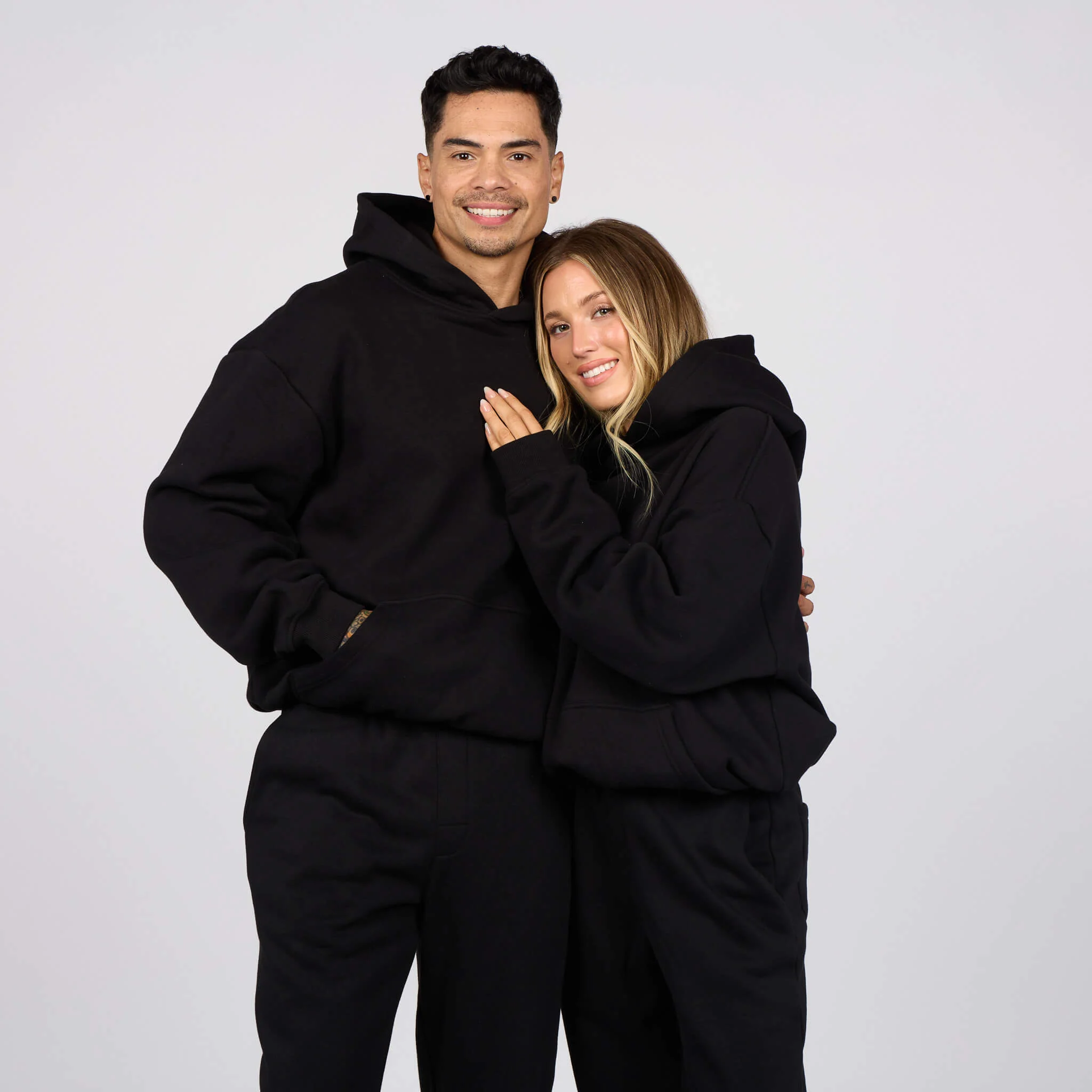 (New) Weighted Hoodie - Black 2 (New) Weighted Hoodie - Black
