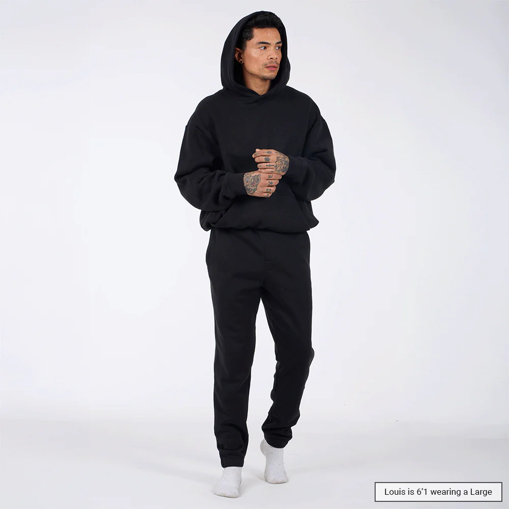 (New) Weighted Hoodie - Black 7 (New) Weighted Hoodie - Black