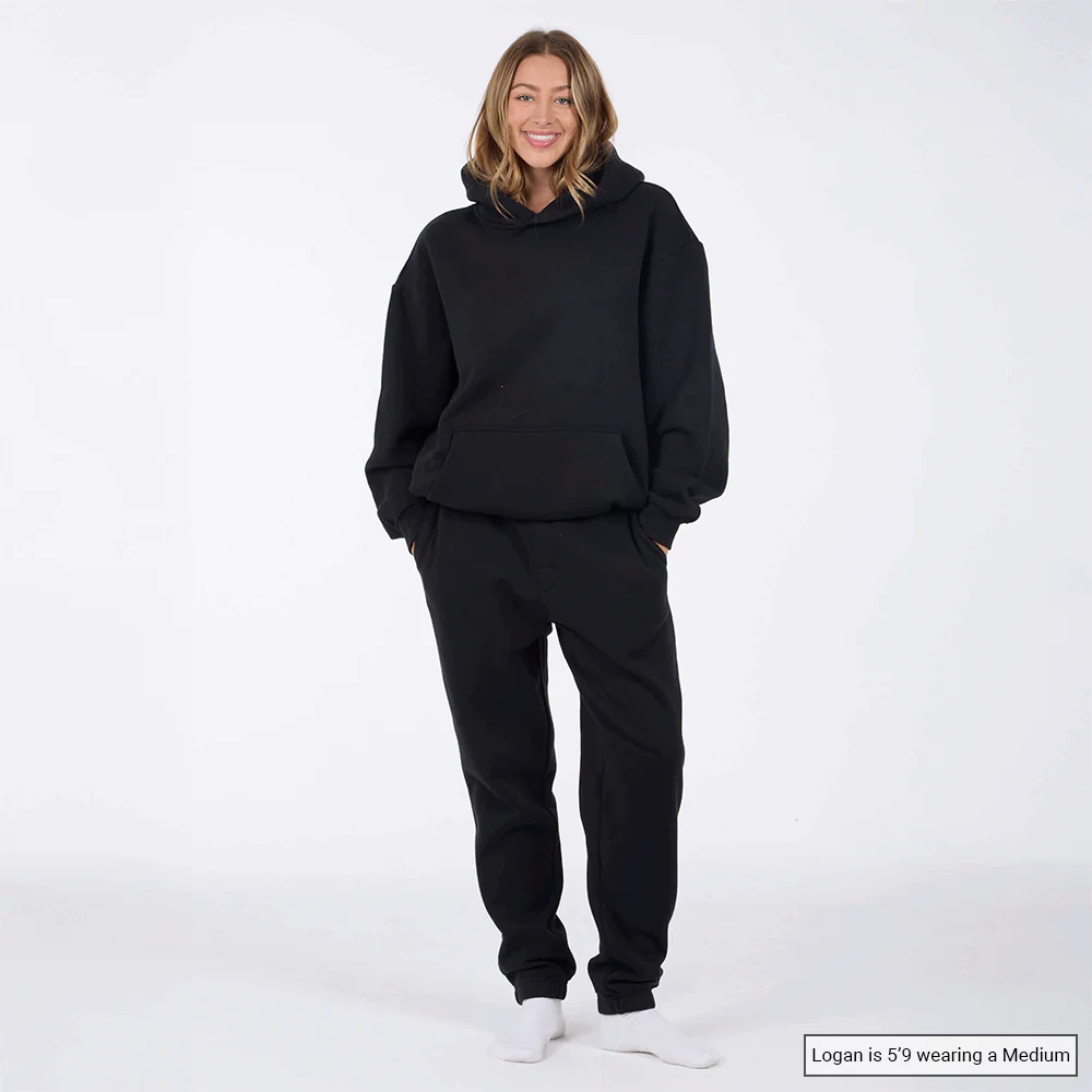 (New) Weighted Hoodie - Black 8 (New) Weighted Hoodie - Black